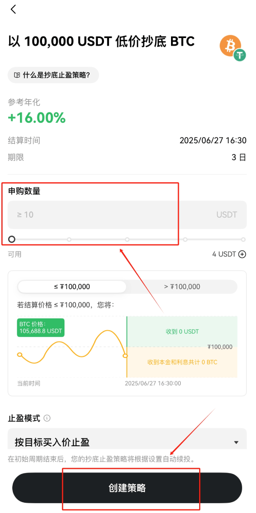 什么是抄底止盈策略?如何使用?币安抄底止盈策略使用教学(最新版)